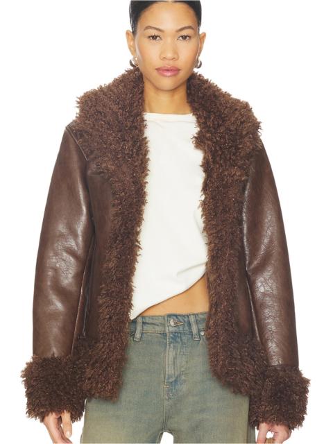 BLANKNYC Leather Coat