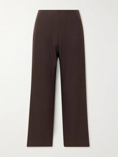BLAZÉ MILANO Ariosa Morelia Cropped Woven Flared Pants
