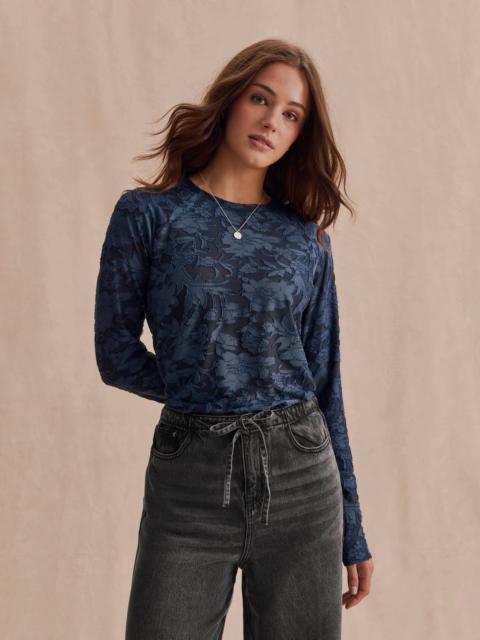 Splendid Cecelia Floral Long Sleeve Tee