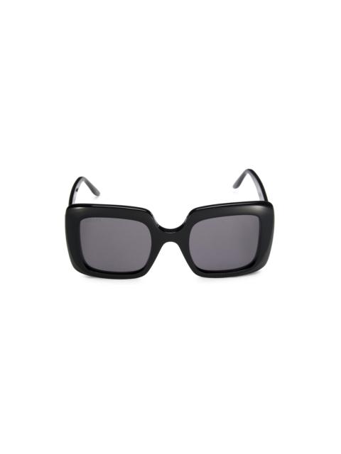 GUCCI Black Square Sunglasses