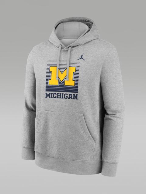 Jordan Michigan Primetime Men's Nike College Pullover Hoodie
