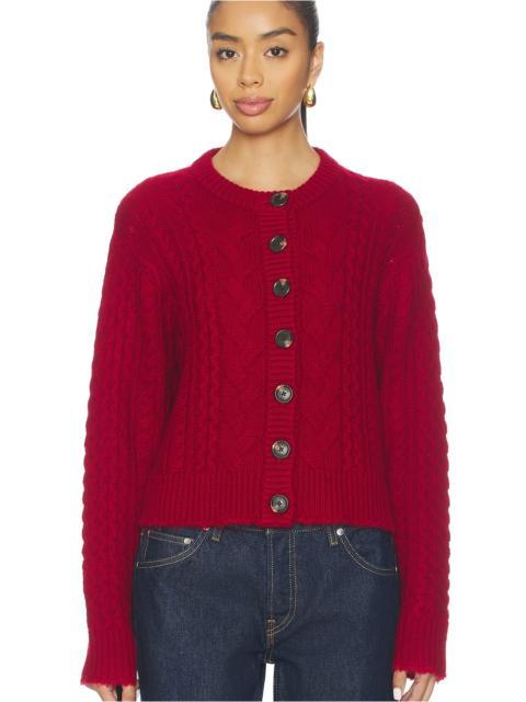 RE/DONE Cable Cardigan