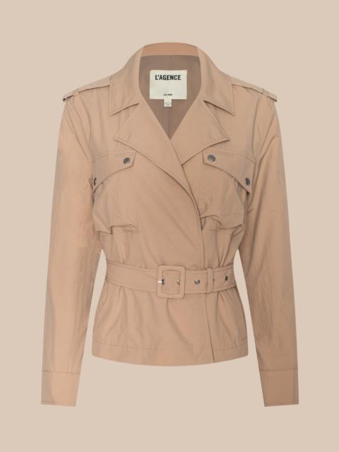 L'AGENCE Calida Windbreaker Trench