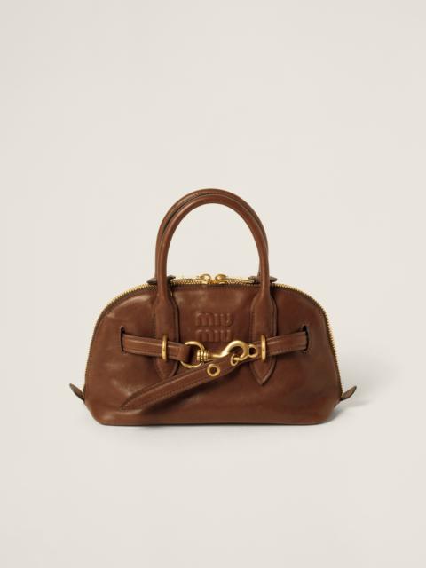 Aventure nappa leather top-handle bag