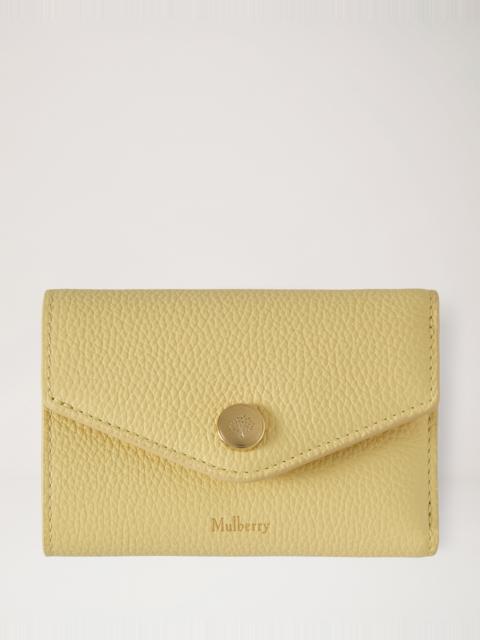 Mulberry Folded Multi-Card Wallet Butter Small Classic Grain