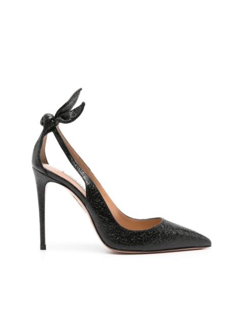 AQUAZZURA 105mm bow tie pumps | REVERSIBLE