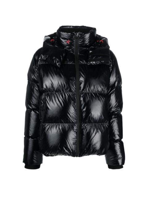 PERFECT MOMENT January detachable-hood padded jacket