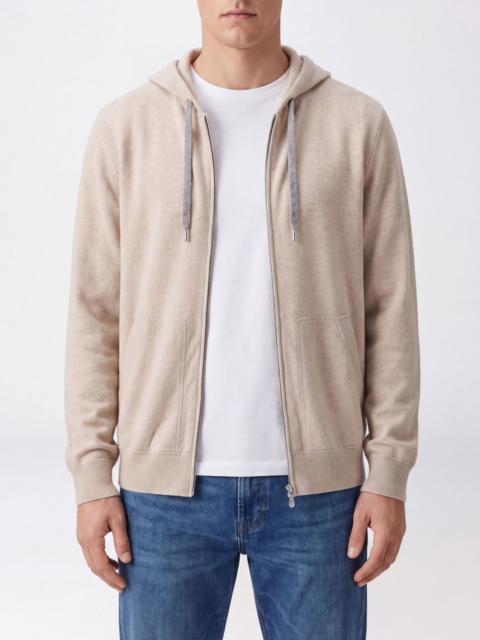 Brunello Cucinelli BRUNELLO CUCINELLI Pure Cashmere Zip-Up Hoodie