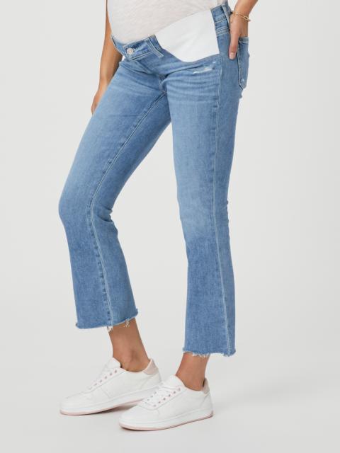 PAIGE Colette Crop Maternity Flare Jean