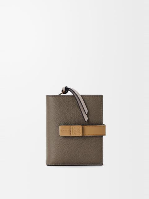 Loewe Compact zip wallet in soft grained calfskin