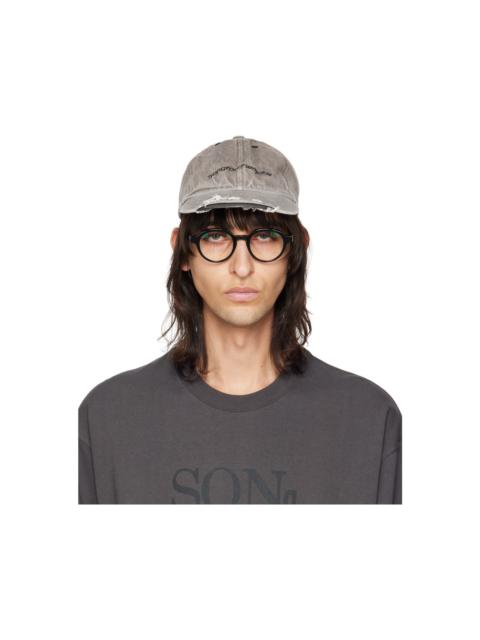 Song for the Mute Gray Washed Denim Cap