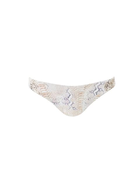 MELISSA ODABASH PRAGUE LIZARD BIKINI BOTTOM