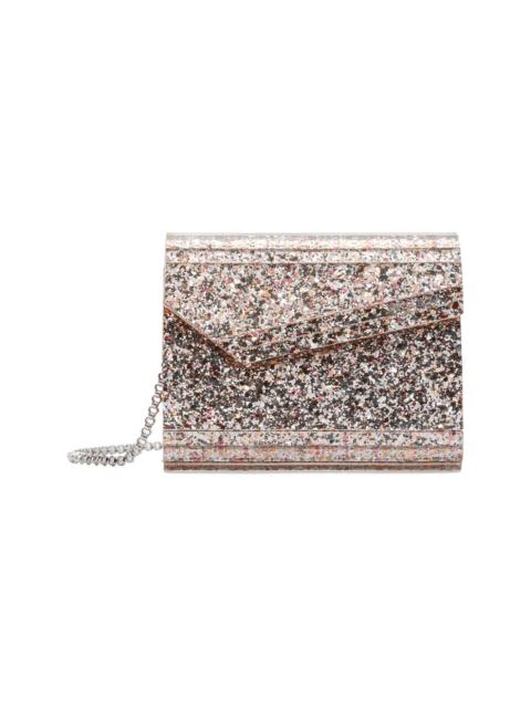 JIMMY CHOO Pink & Silver Candy Clutch