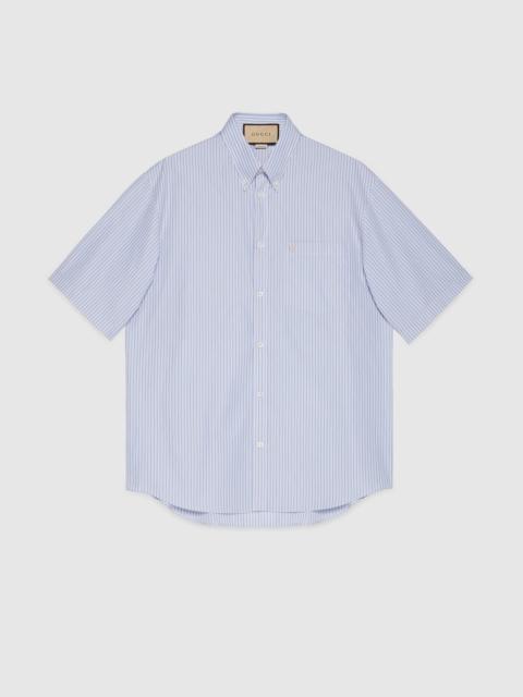 GUCCI Cotton shirt with Double G