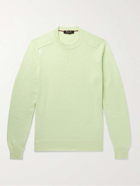 Cotton and Silk-Blend Sweater