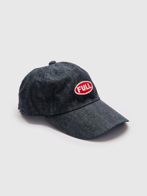 FULLCOUNT Full Wappen Denim Cap in Indigo Blue