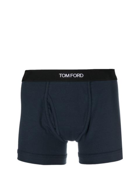 TOM FORD LOGO-WAIST BOXERS