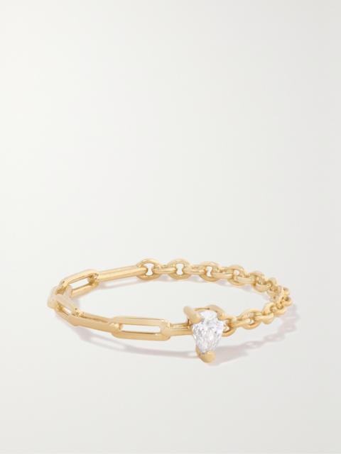 Yvonne Léon 18-karat Gold Diamond Ring