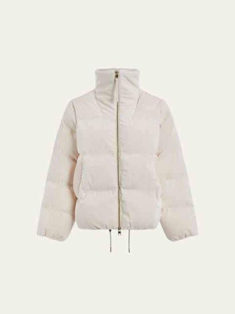 VARLEY Brackley Corduroy Puffer Jacket