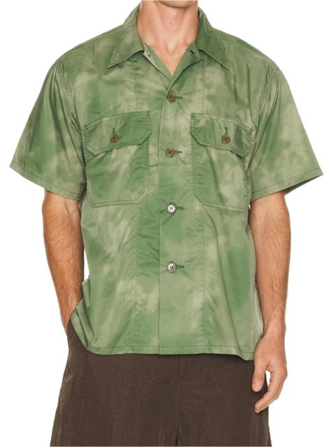 BEAMS PLUS Mil-Sht Nyco Twill Pigment Print