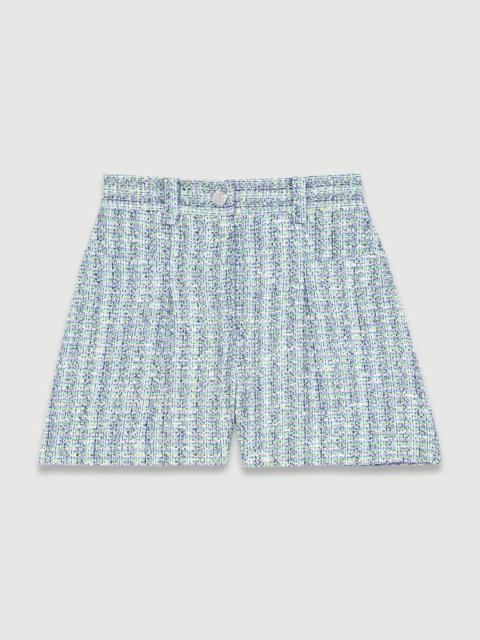 maje Tweed shorts