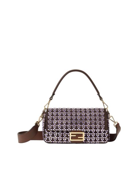 FENDI medium Baguette crystals-embellished shoulder bag