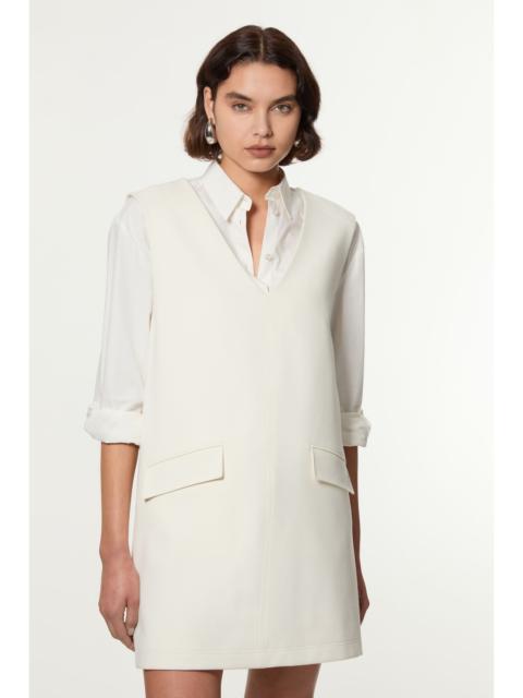 KAREN MILLEN Compact Stretch Essential Pocket Detail Tailored Mini Dress