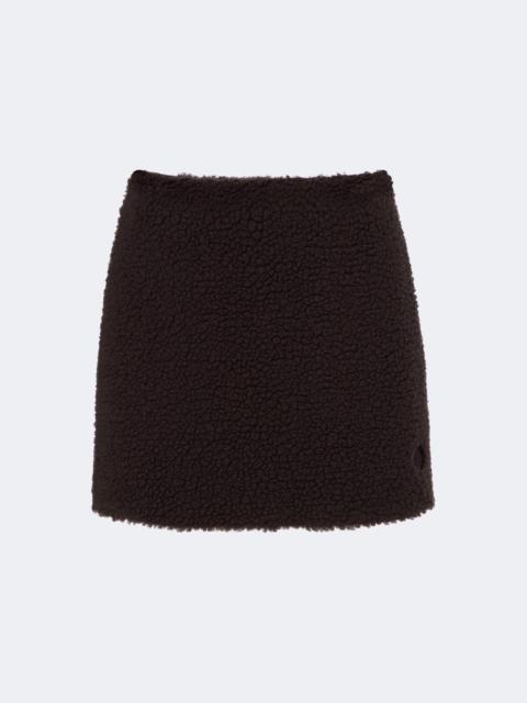 Moncler Teddy miniskirt