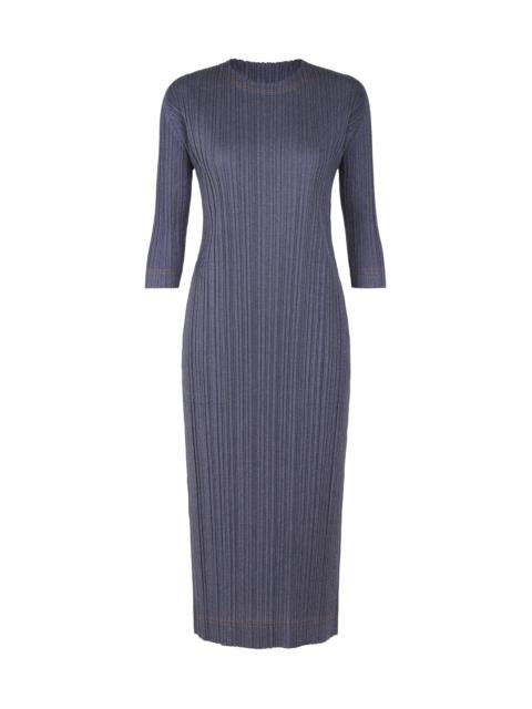 Pleats Please Issey Miyake COTTON DENIM DRESS