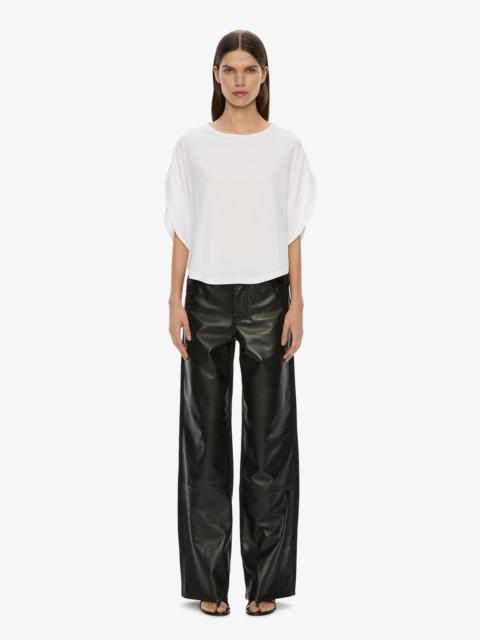 CHRISTOPHER ESBER Troy Deconstruct Leather Jean