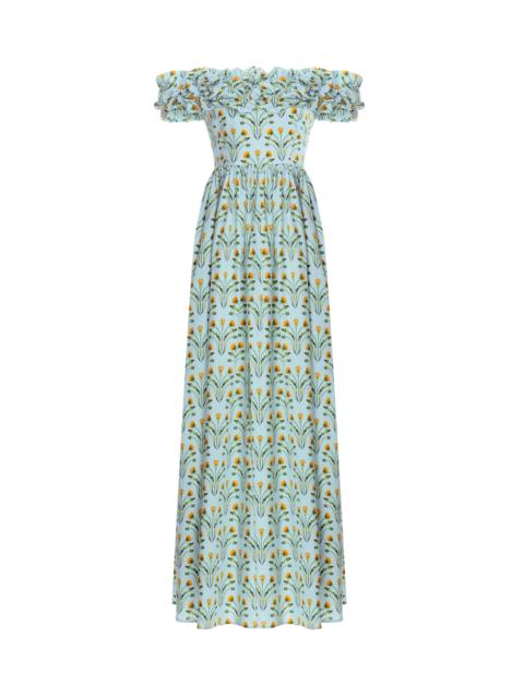 Agua by Agua Bendita Espliego Diente de Leon Maxi Dress