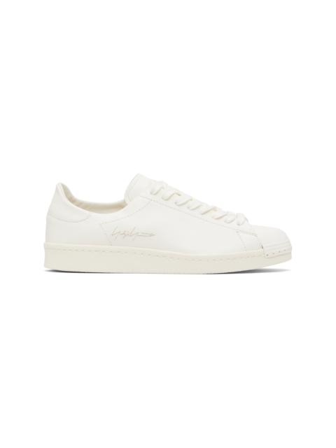 Y-3 White Superstar Sneakers
