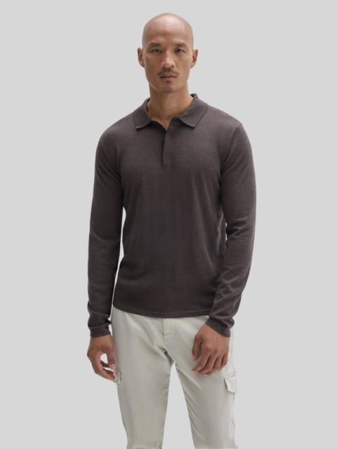 ROBERT BARAKETT Thomas Long Sleeve Sweater Polo