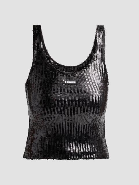 Ksubi Women's Higher Than Heaven Chloe Sequin Tank Top - Black