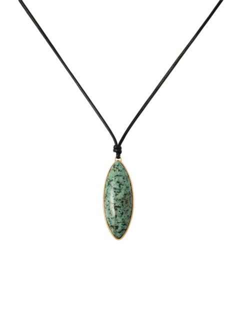 JENNIFER FISHER Turqouise Dagger Pendant Necklace