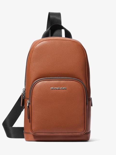 MICHAEL KORS Cooper Pebbled Leather Sling Pack