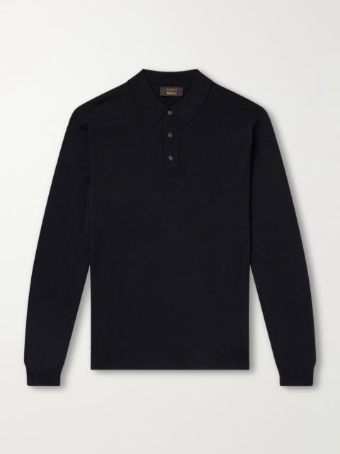 SLOWEAR Zanone Slim-Fit Flexwool Polo Shirt