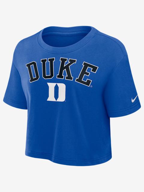 Nike Duke Athletic Prep Arch Women's Nike Dri-FIT College Cropped T-Shirt