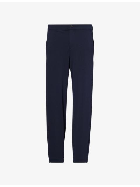 7 For All Mankind Slim-Fit Cotton-Blend Trousers