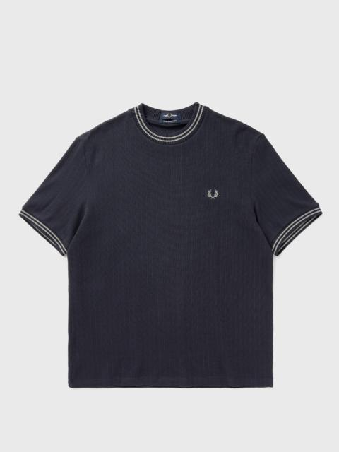 Fred Perry RIBBED JERSEY T-SHIRT