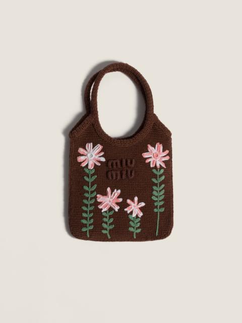 Miu Miu Ivy crochet handbag
