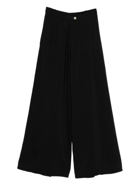 forte_forte button pleated trousers
