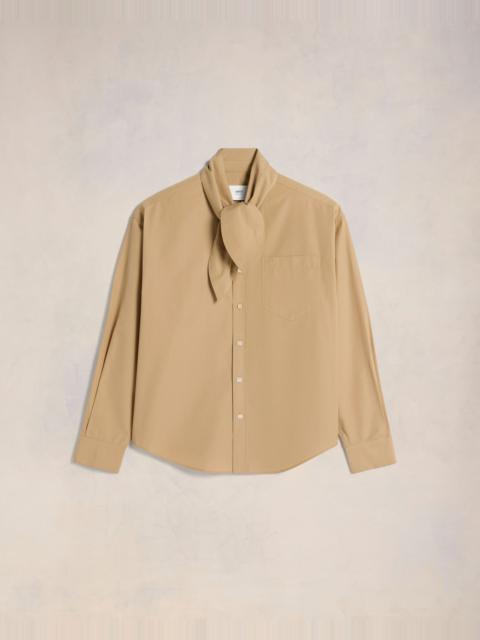 AMI Paris SCARF COLLAR SHIRT