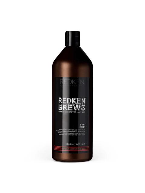 Redken 3-IN-1 SHAMPOO, CONDITIONER AND BODY WASH