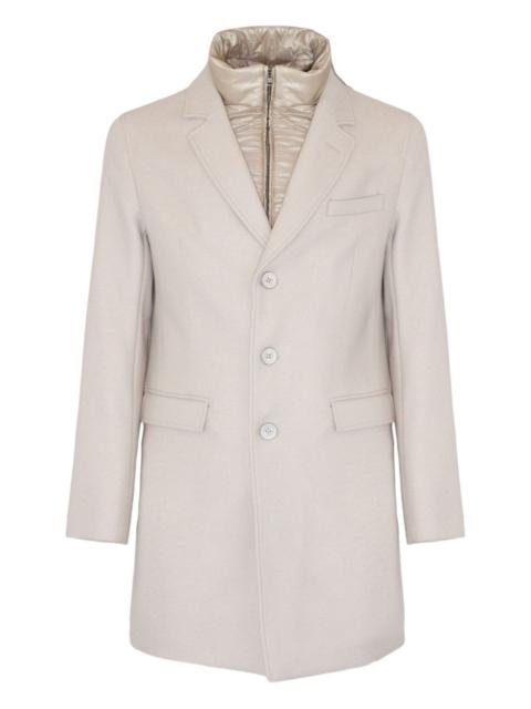 Herno button zip coat