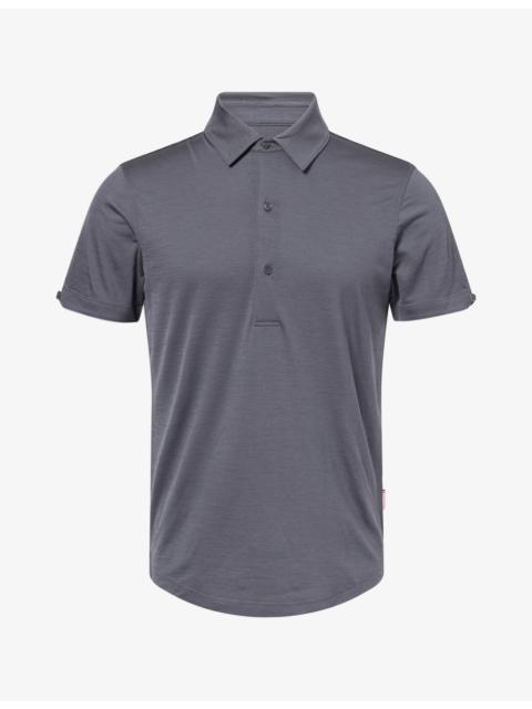 ORLEBAR BROWN Sebastia Tailored-Fit Merino-Wool Jersey Polo Shirt