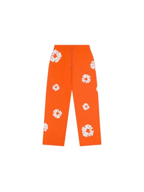 DENIM TEARS Denim Tears Cotton Wreath Baggy Sweatpants Orange