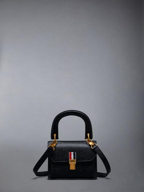 Thom Browne Pebble Grain Leather Mini School Bag