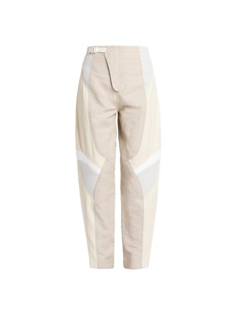 Stella McCartney panelled tapered 바지