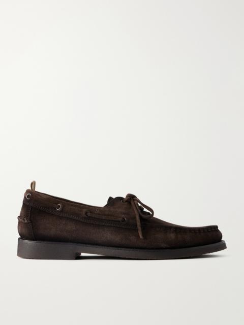 OFFICINE CREATIVE Balfron 002 Suede Boat Shoes